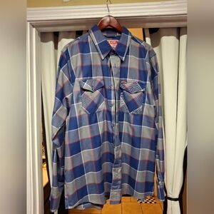 Mens Dixxon Flannel Hatebreed Edition XL